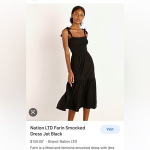 Nation LTD Farin Smocked Dress